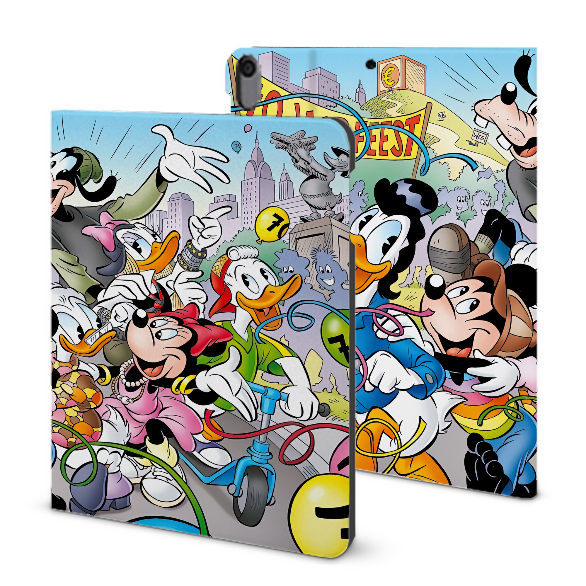 （画像用） ミッキーマウス Mickey Mouse IPad ケース ブック型 PUレザー TPU 耐衝撃 軽量 薄型 ペン収納なし 全面保護 IPad 各モデル対応